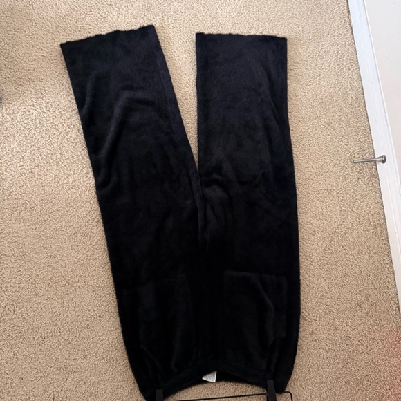 Molly Bracken Black Plush Pants - Picture 5 of 12